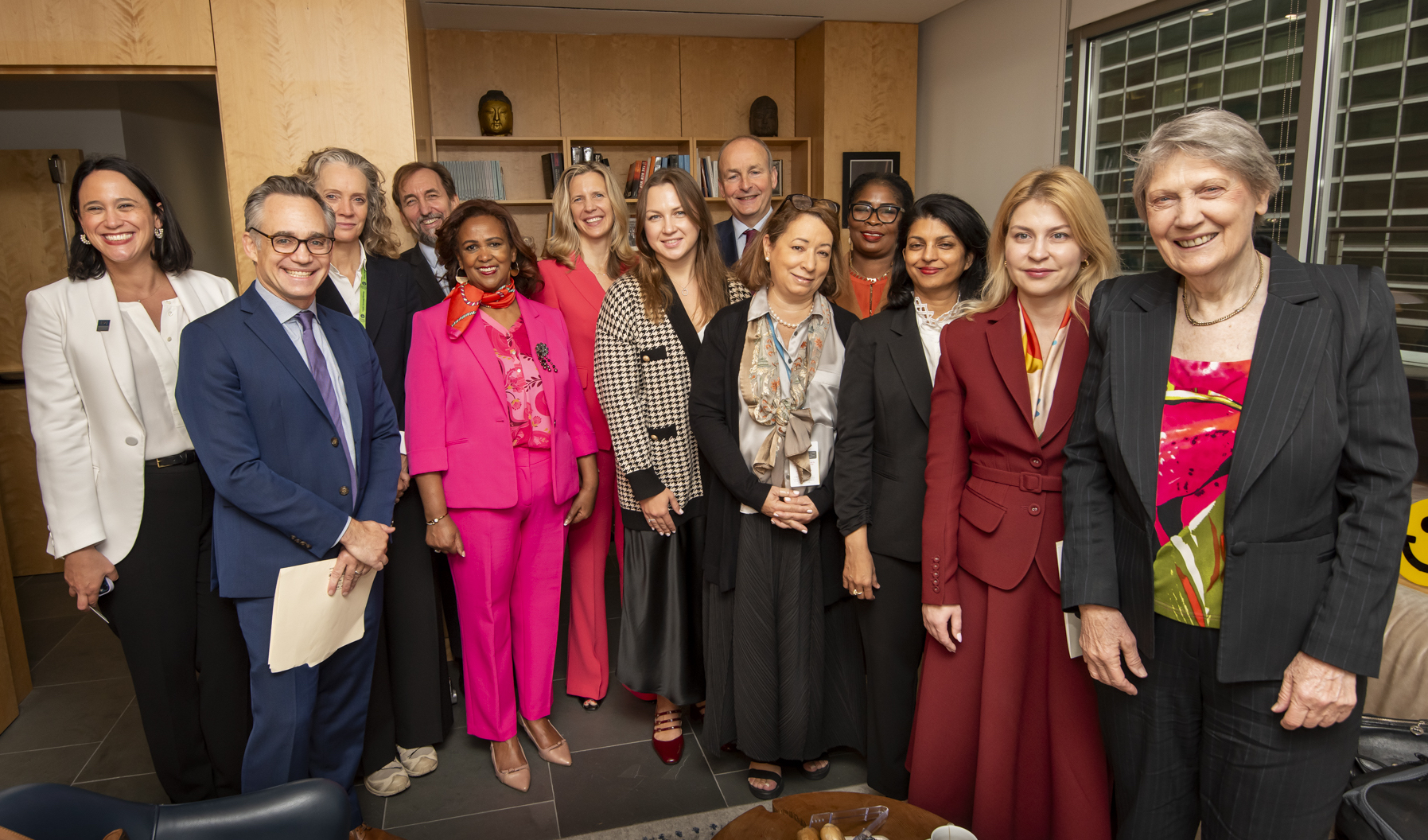 participants at IPI's Women, Peace, and Leadership Symposium