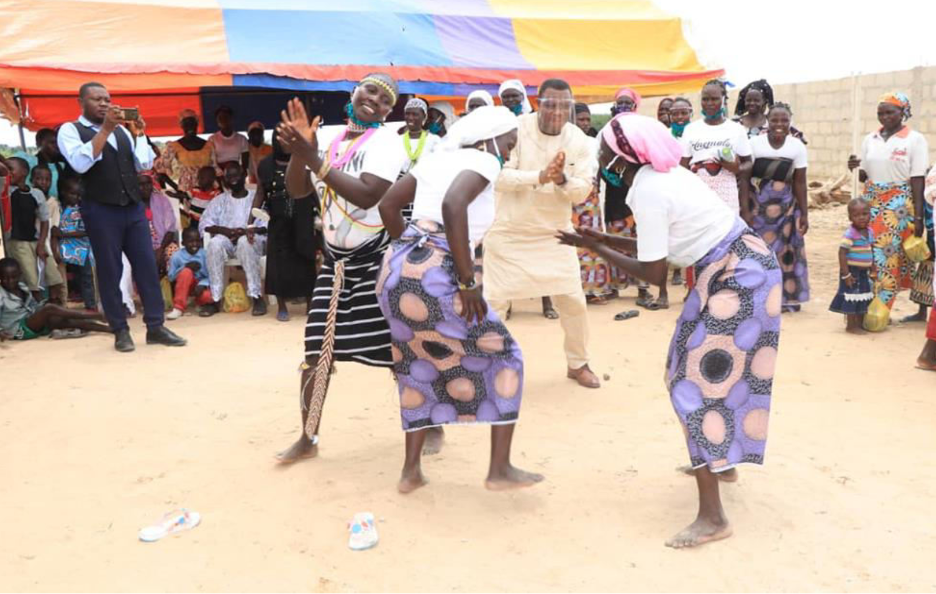 Women dancing