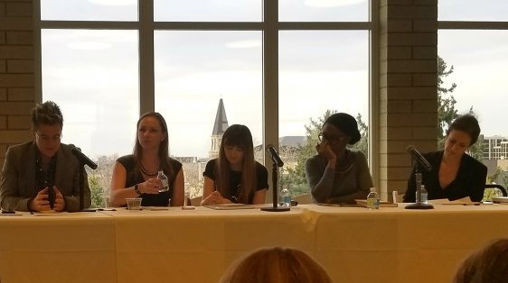 panel discussion for Marie Berry's new book, War, Women and Power 