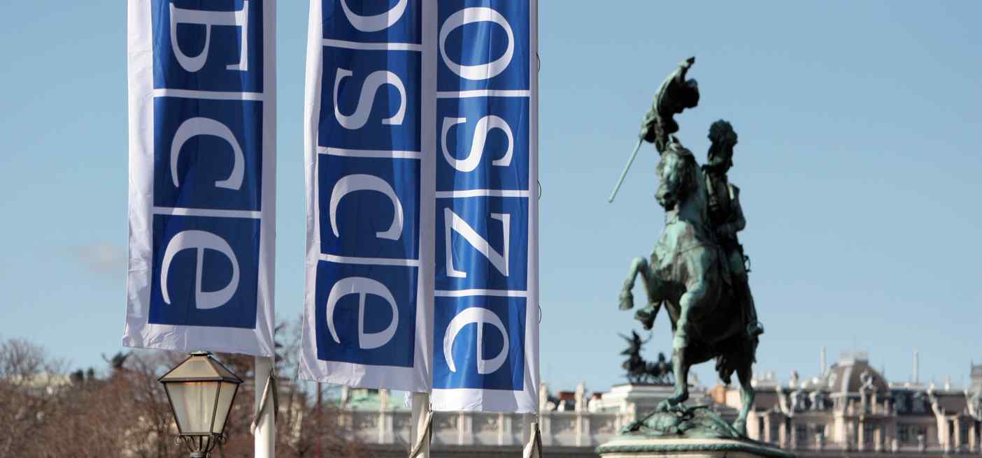 OSCE flags in Vienna, Photo by OSCE/Sarah Crozier OSCE flags in Vienna, Photo by OSCE/Sarah Crozier