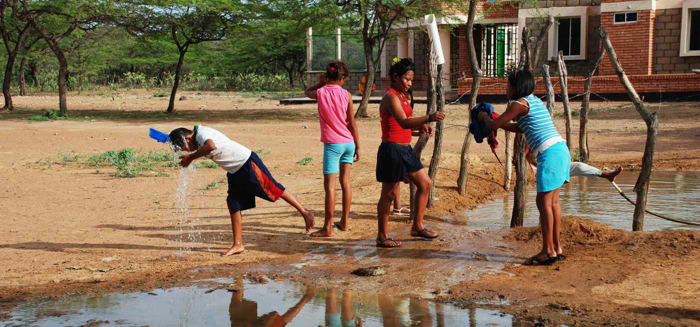 indigenous colombian's water shortage