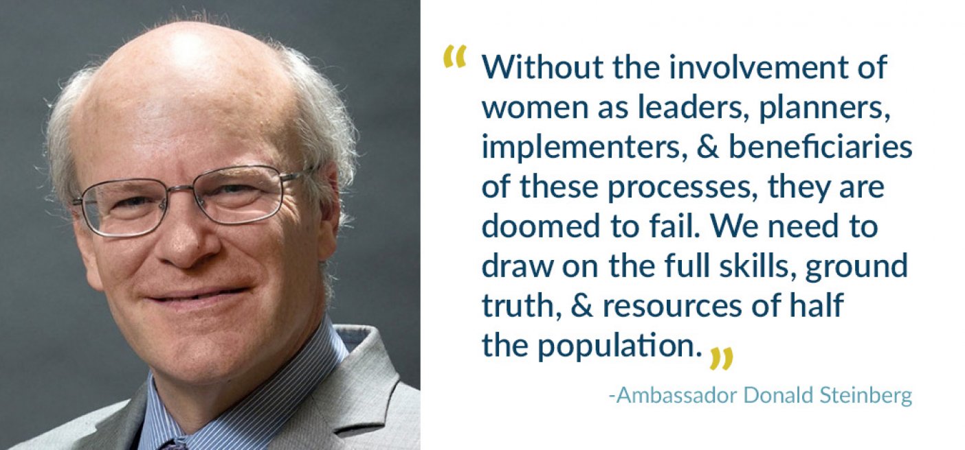 Donald Steinberg quote