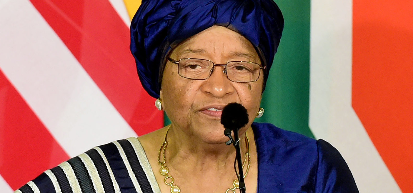 President Ellen Johnson Sirleaf of Liberia