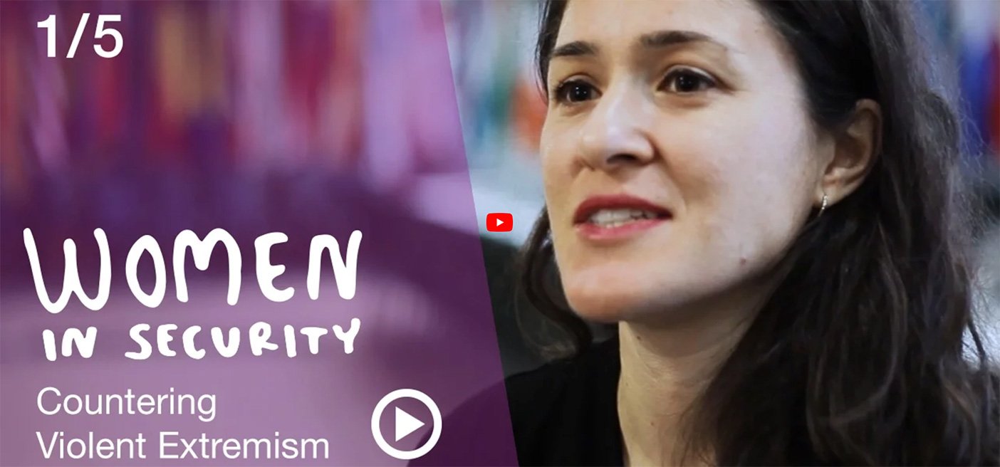 screen grab from Countering Violent Extremism video series