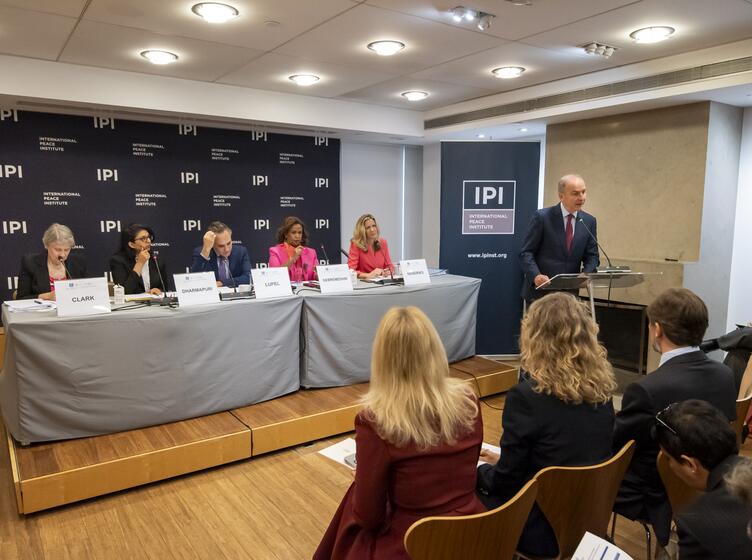 International Peace Institute WPS Event