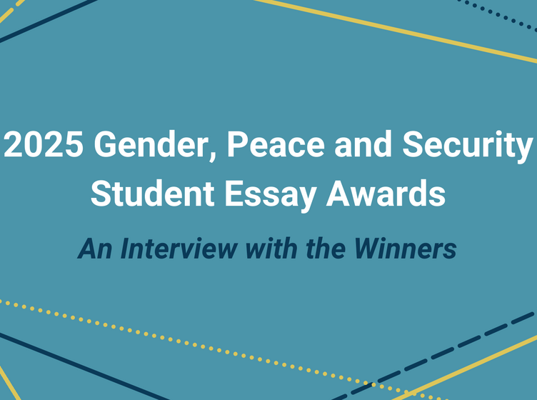 2025 Student Essay Awards