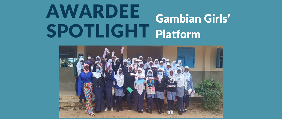 Award Spotlight - Gambian Girls’ Platform