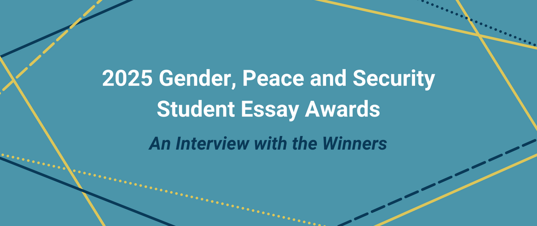 2025 Student Essay Awards