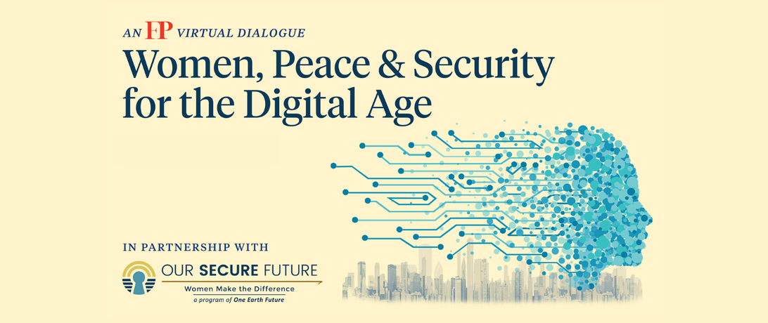 Digital Ecosystem, Women, Peace and Security, Technology, Network, Diversity, Equality, Gender, national security