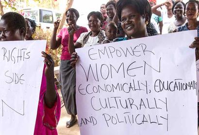 International Women's Day in Juba, South Sudan. UN Photo/JC McIlwaine