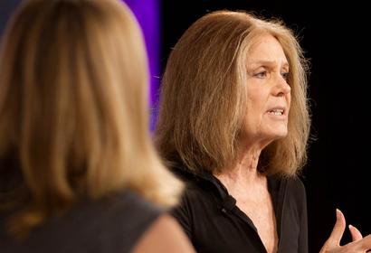 Gloria Steinem of Ms. Magazine and the Women’s Action Alliance speaking during ONE ON ONE
