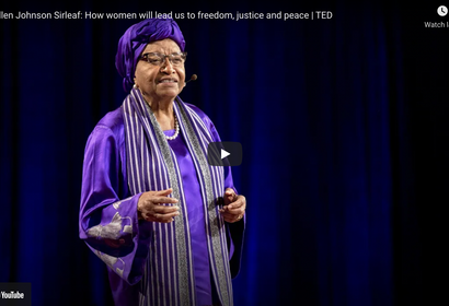 TEDTalk Tuesday: H.E. Ellen Johnson Sirleaf