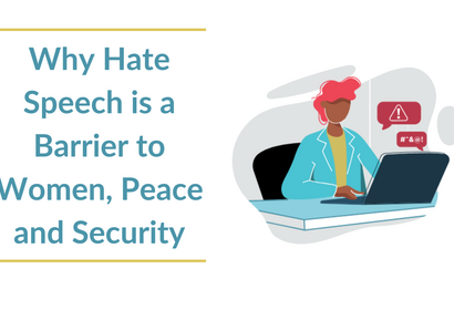 Why Hate Speech is a Barrier to WPS