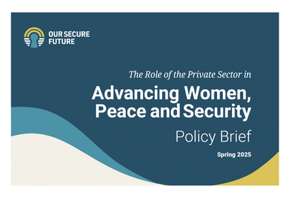 The Role of the Private Sector in Advancing WPS