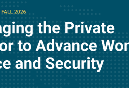 Engaging the Private Sector to Advance Women, Peace and Security