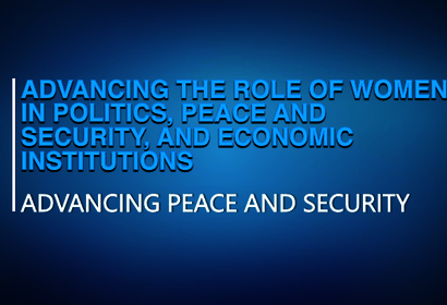 Young African Leadership Department of State Gender Equality Politics Participation Economics Peace Security