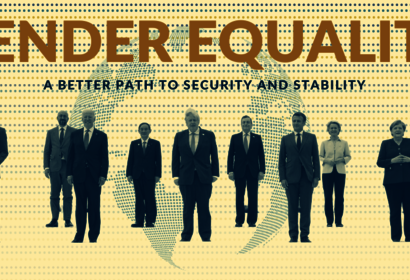 Gender, Security, Women, Gender Equality, National Security, Foreign Policy