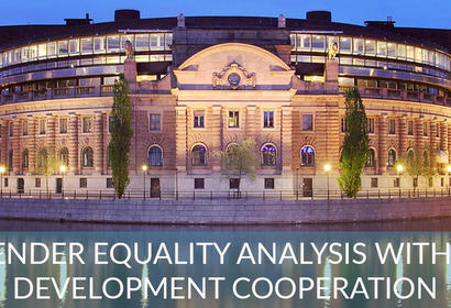 gender equality development cooperation Sweden feminist foreign policy