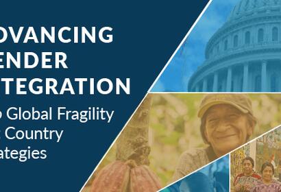 Gender Guide Global Fragility Act